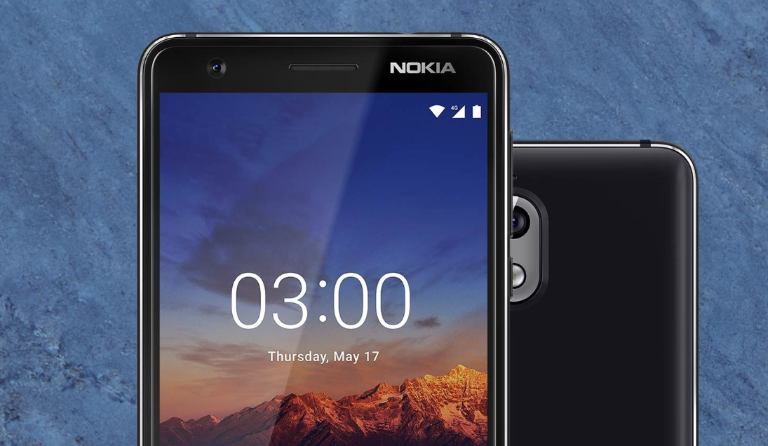 Nokia 3.1 officially launched with 13MP camera